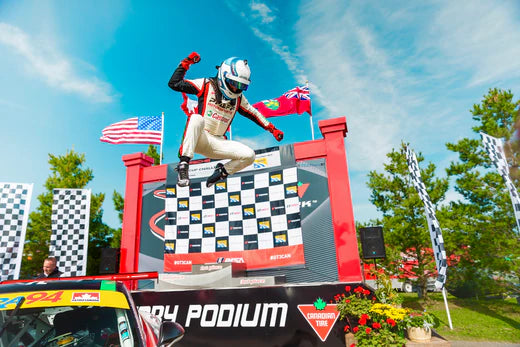 Scott Hargrove Celebrate As Porsche GT3 Cup Champion